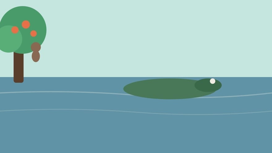 The Monkey and the Crocodile