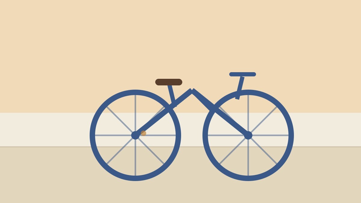 The Blue Bicycle